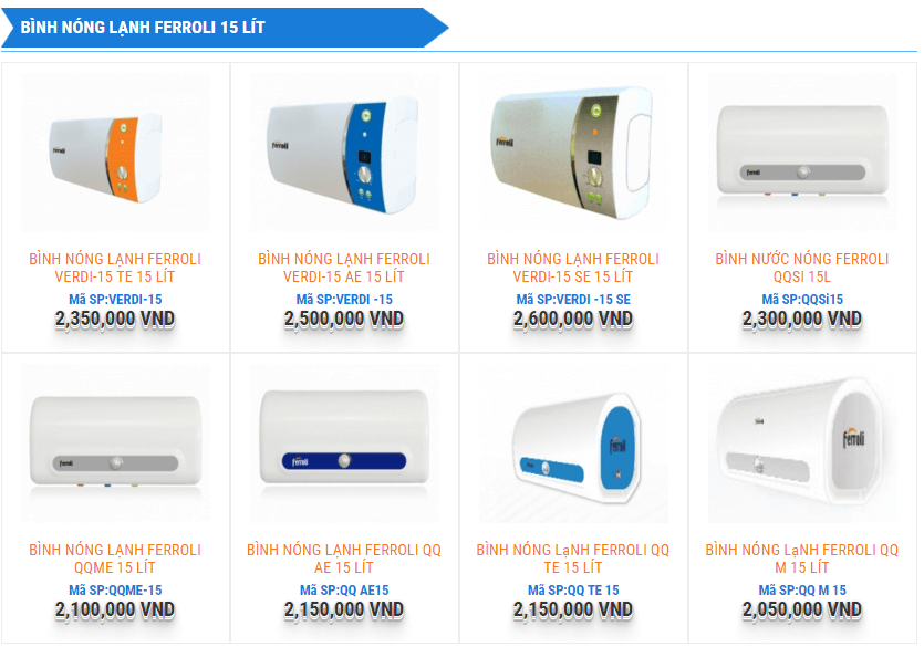 Khi nào nên mua bình nóng lạnh Ferroli 15L? Chuyên gia giải đáp 5